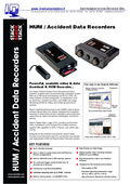 Brochure DVR:  HUMS / Accident Recorders