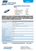 Datasheet PHT 163 (out 0.5 ... 4.5 VDC f.s.)