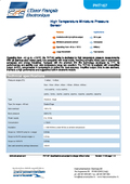 Datasheet PHT 167 (out 0.5 ... 4.5 VDC f.s.)