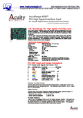 PCI High Speed Interface - datasheet