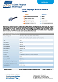 Datasheet PFD 121 (out 1.5mV/V nom. f.s.)