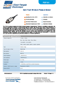 Datasheet PSF 161 (out 1.5mV/V nom. f.s.)