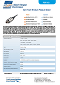 Datasheet PSF 163 (out 0.5 ... 4.5 VDC f.s.)