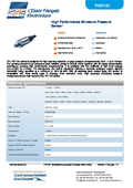 Datasheet PGP 167  (out 0.5 ... 4.5 VDC f.s.)