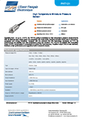 Datasheet PHT 121 (out 1.5mV/V nom. f.s.)