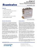 Datasheet ZOC17 - Temperature Compensated Electronic Pressure Scanning Module