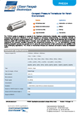 Datasheet PHE 224 (out 0 ... 5 VDC f.s.)