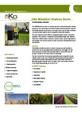 eKo Weather Sation Suite - Datasheet