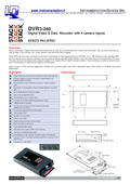 Datasheet DVR3-240