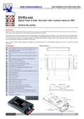 Datasheet DVR3-540