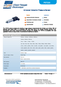 Datasheet PST 225 (out 4 ... 20 mA f.s.)