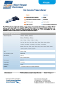 Datasheet PTA 226 (out 0 ... 10 VDC f.s.)