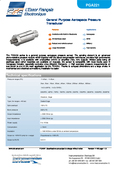 Datasheet PGA 221 (out 1.5mV/V nom. f.s.)