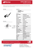 MTN/1800, datasheet