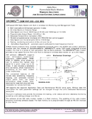 Datasheet AW200Tx, Modem OEM VHF in banda 220÷235 MHz