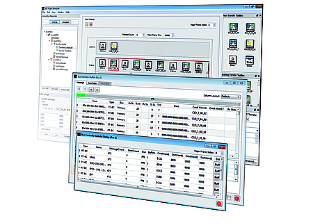 Software GUI 1553 Flight Simulyzer