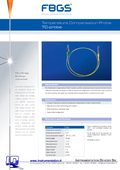 Sonda di temperatura FBG-TCprobe - compensazione misure strain