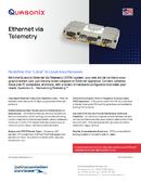 Soluzioni EVTM - Ethernet Via TeleMetry
