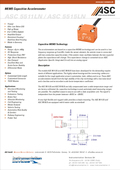 Datasheet Accelerometri 5511LN / 5515LN