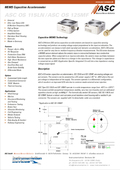 Datasheet Accelerometri ASC OS 115LN, OS 215MF