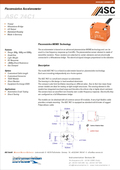 Datasheet Accelerometro per Crash Test ASC 74C1