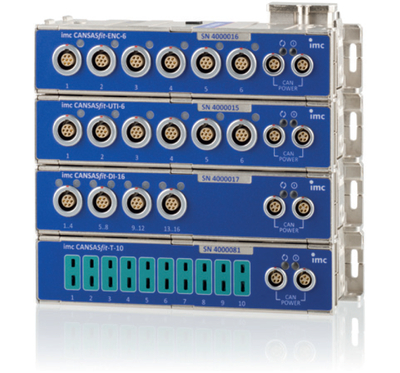 Moduli imc CANSASfit assemblati tra loro