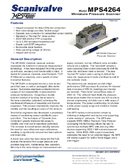 Datasheet Pressure Scanner MPS4264