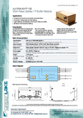 Datasheet gle/VGA-BUFF-100 