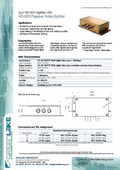 Datasheet gle/HD-SDI-Splitter-100