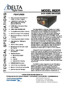 <span>Model 6820R, dual channel, H.264 - HD/SD - Rugged Video Encoder</span>