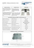 Datasheet Model 50361 - Sistema di pesatura modulare